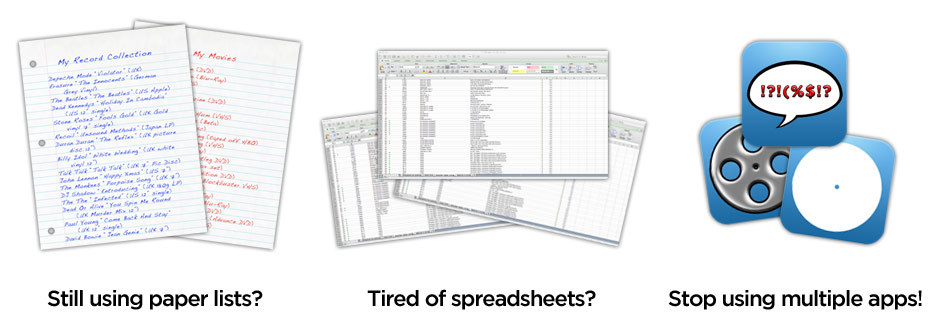 still using paper lists? tired of spreadsheets? stop using multiple apps!